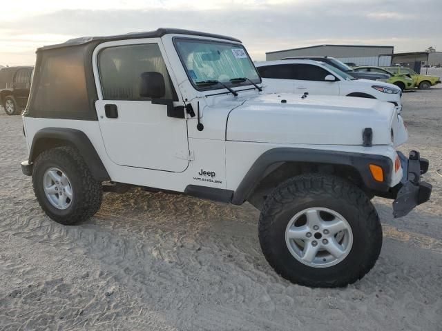 2005 Jeep Wrangler X