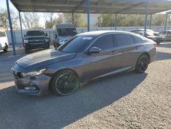 Salvage cars for sale at Las Vegas, NV auction: 2018 Honda Accord Sport