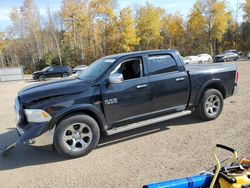 Salvage trucks for sale at Cookstown, ON auction: 2014 Dodge 1500 Laramie