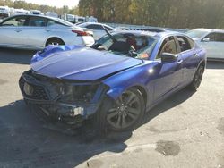 Vehiculos salvage en venta de Copart Glassboro, NJ: 2021 Acura TLX Tech A