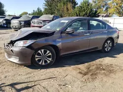 2015 Honda Accord LX en venta en Finksburg, MD