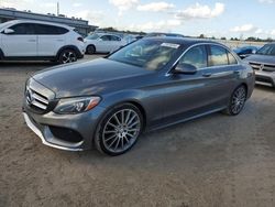 Salvage cars for sale at auction: 2017 Mercedes-Benz C300