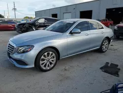 Salvage cars for sale at Jacksonville, FL auction: 2018 Mercedes-Benz E 300