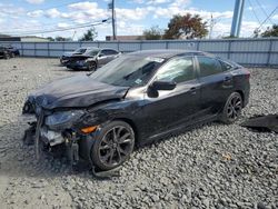 Honda salvage cars for sale: 2021 Honda Civic Sport