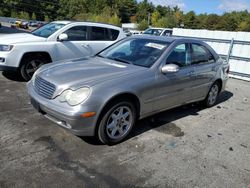 Salvage cars for sale at Exeter, RI auction: 2004 Mercedes-Benz C 320