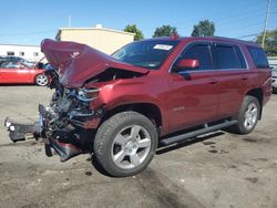 Salvage cars for sale at Moraine, OH auction: 2017 Chevrolet Tahoe K1500 LT