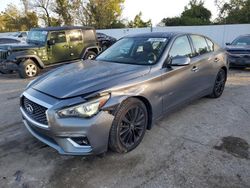 Infiniti salvage cars for sale: 2018 Infiniti Q50 Luxe