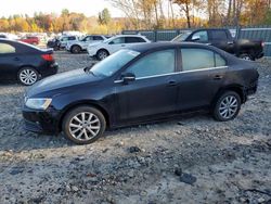 Salvage cars for sale at Candia, NH auction: 2014 Volkswagen Jetta SE