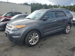 Salvage cars for sale at Exeter, RI auction: 2015 Ford Explorer XLT