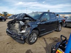 Salvage cars for sale at Woodhaven, MI auction: 2019 Ford F150 Supercrew