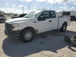 2017 Ford F150 Super Cab en venta en Riverview, FL