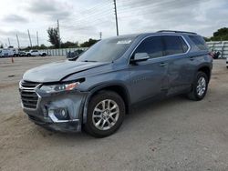 Chevrolet salvage cars for sale: 2019 Chevrolet Traverse LT