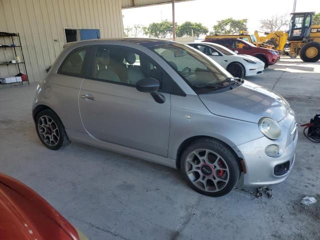 2012 Fiat 500 Sport