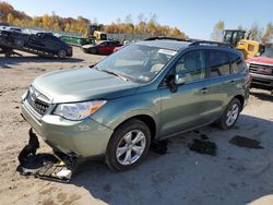 Salvage cars for sale at Duryea, PA auction: 2016 Subaru Forester 2.5I Limited