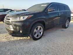 Salvage cars for sale at Arcadia, FL auction: 2018 Toyota Highlander Limited