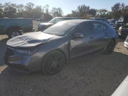 Salvage Cars with No Bids Yet For Sale at auction: 2018 Acura TLX TECH+A