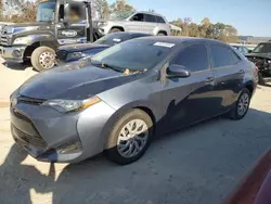 Salvage cars for sale at China Grove, NC auction: 2019 Toyota Corolla L