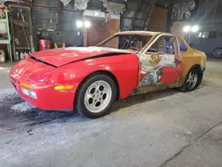 Salvage cars for sale at Albany, NY auction: 1986 Porsche 944