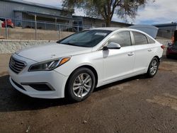 Salvage cars for sale at Albuquerque, NM auction: 2017 Hyundai Sonata SE