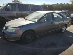 Salvage cars for sale at San Martin, CA auction: 2002 Toyota Camry LE