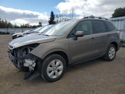 Salvage cars for sale at Bowmanville, ON auction: 2018 Subaru Forester 2.5I Premium