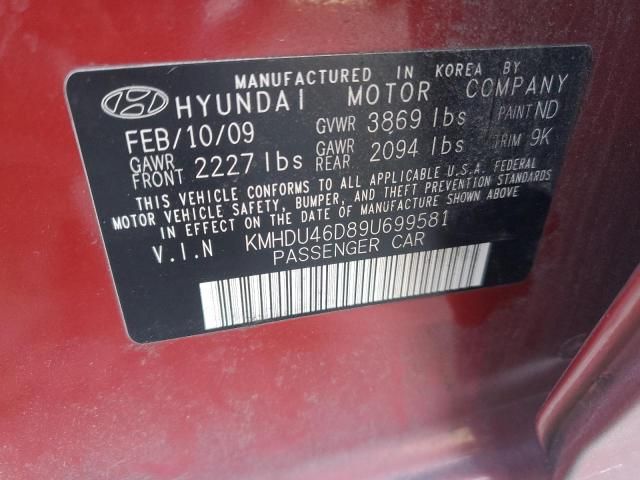 2009 Hyundai Elantra GLS