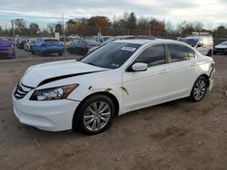 Salvage cars for sale at Chalfont, PA auction: 2011 Honda Accord EXL