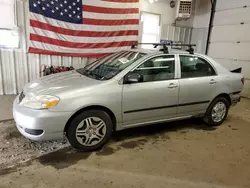 Salvage cars for sale at Lyman, ME auction: 2005 Toyota Corolla CE