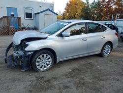 Nissan Vehiculos salvage en venta: 2017 Nissan Sentra S