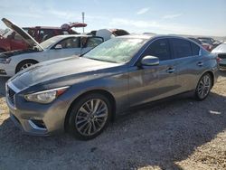 Infiniti Vehiculos salvage en venta: 2018 Infiniti Q50 Luxe