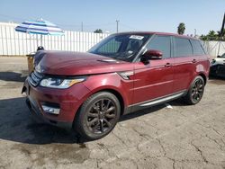 Salvage cars for sale at Van Nuys, CA auction: 2016 Land Rover Range Rover Sport HSE