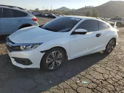 Salvage cars for sale at Colton, CA auction: 2017 Honda Civic EX