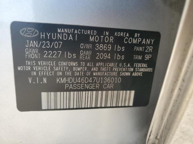 2007 Hyundai Elantra GLS