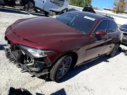 Salvage cars for sale from Copart Walton, KY: 2017 Alfa Romeo Giulia Q4