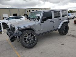 Vehiculos salvage en venta de Copart Wilmer, TX: 2015 Jeep Wrangler Unlimited Sahara