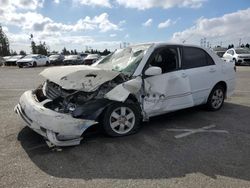 Salvage cars for sale at Rancho Cucamonga, CA auction: 2004 Toyota Corolla CE