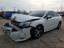 Salvage cars for sale from Copart Woodhaven, MI: 2015 Subaru Legacy 2.5I Limited