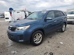 Salvage cars for sale at Cahokia Heights, IL auction: 2015 KIA Sorento LX