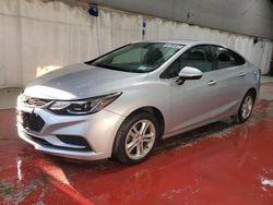 Salvage cars for sale at Angola, NY auction: 2018 Chevrolet Cruze LT