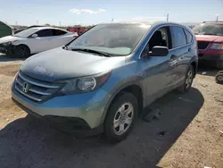 Salvage cars for sale at Tucson, AZ auction: 2013 Honda CR-V LX