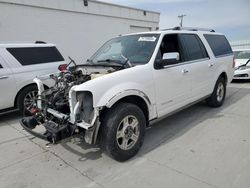 Salvage cars for sale at Farr West, UT auction: 2017 Ford Expedition EL Platinum