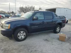 Flood-damaged cars for sale at auction: 2009 Chevrolet Avalanche K1500 LT