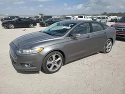 Salvage cars for sale at Houston, TX auction: 2014 Ford Fusion SE