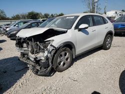 Salvage cars for sale at Kansas City, KS auction: 2024 Honda HR-V LX