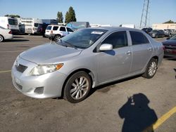 Salvage cars for sale at Hayward, CA auction: 2009 Toyota Corolla Base