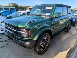 Salvage cars for sale at Riverview, FL auction: 2023 Ford Bronco Base