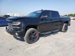 Salvage cars for sale at Grand Prairie, TX auction: 2018 Chevrolet Silverado K1500 LTZ