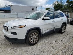 Jeep salvage cars for sale: 2016 Jeep Cherokee Latitude