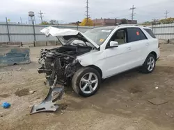 Salvage cars for sale at Chicago Heights, IL auction: 2017 Mercedes-Benz GLE 350 4matic