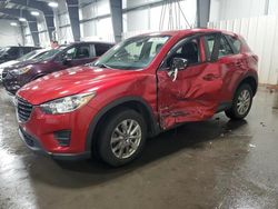 Salvage cars for sale at Ham Lake, MN auction: 2016 Mazda CX-5 Sport